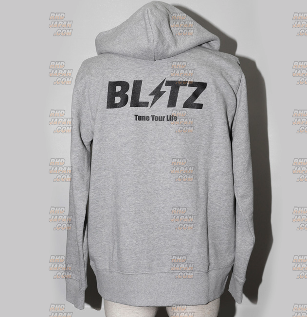 Blitz Wear Zip Parker Grey Tune Your Life - Medium